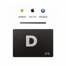 Externe harde Schijf 2TB - Geschikt voor Windows, Mac en Android - Zwart - LET OP: gebruik de juiste USB 3.1 poort voor optimale snelheid — thumbnail 2