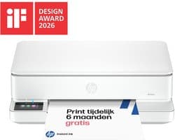HP ENVY 6110e - All-in-One Inkjetprinter - Geschikt voor Instant Ink - Wit
