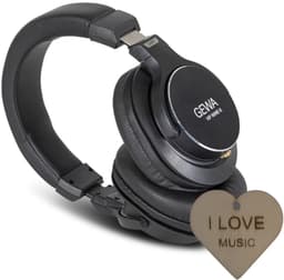 GEWA HP Nine-X Hoofdtelefoon – Studio Koptelefoon – Over-Ear – Voor Piano & E-Drums – Incl. Specter Sleutelhanger — thumbnail 1