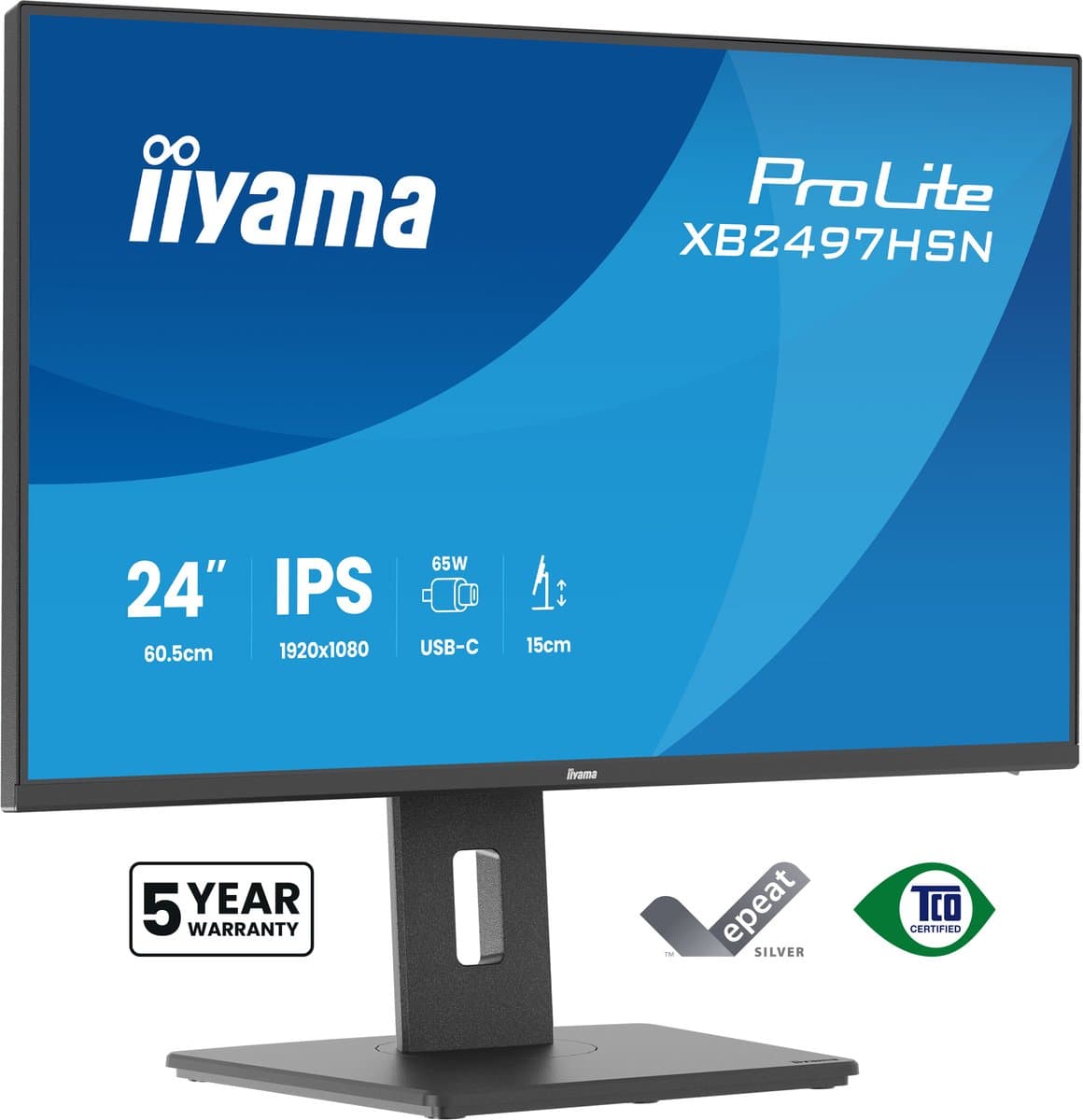 iiyama ProLite XB2497HSN-B1 ledmonitor — afbeelding 1