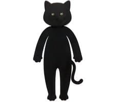 Flexibele LED Leeslamp Kattenoogjes Boekenlegger Zwart 24 cm