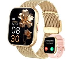 Dames Smartwatch Fitnesstracker Compatibel met iOS en Android