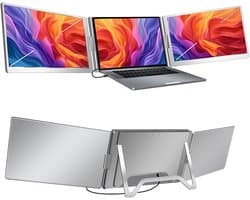 15,6 Inch Draagbare Monitor FHD 1080P IPS Tweede Scherm USB-C Plug & Play voor Laptop