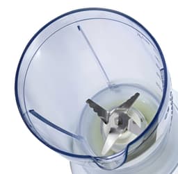 Sokany, Mini-Blender 500ml 300W Multifunctioneel met roestvrijstalen messen, Wit / Blauw — thumbnail 2