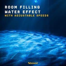 Discolamp - BeamZ LWE20 - Water Wave LED lichteffect - Stromend water effect in vele kleuren — thumbnail 2