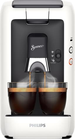 Philips Senseo Maestro Koffiepadmachine CSA260/10 - Keuze uit 1 of 2 Kopjes - Instelbare Intensiteit - Automatische Uitschakeling - Groot Waterreservoir - Wit — thumbnail 3