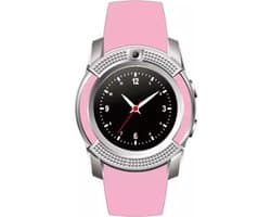 Belesy® VITAL – Smartwatch Heren – Smartwatch Dames – Horloge – Touchscreen Kleurenscherm – Stappenteller – Hartslag – Slaapmonitor – Calorieën – Belfunctie – Camerafunctie – IP67 Waterproof – Bluetooth – Roze - Moederdag