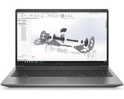 HP ZBook Power 15.6 inch G8 Intel® Core™ i7 i7-11800H Mobiel werkstation 39,6 cm (15.6") Full HD 8 GB DDR4-SDRAM 256 GB SSD NVIDIA T600 Wi-Fi 6 (802.11ax) Windows 10 Pro Grijs