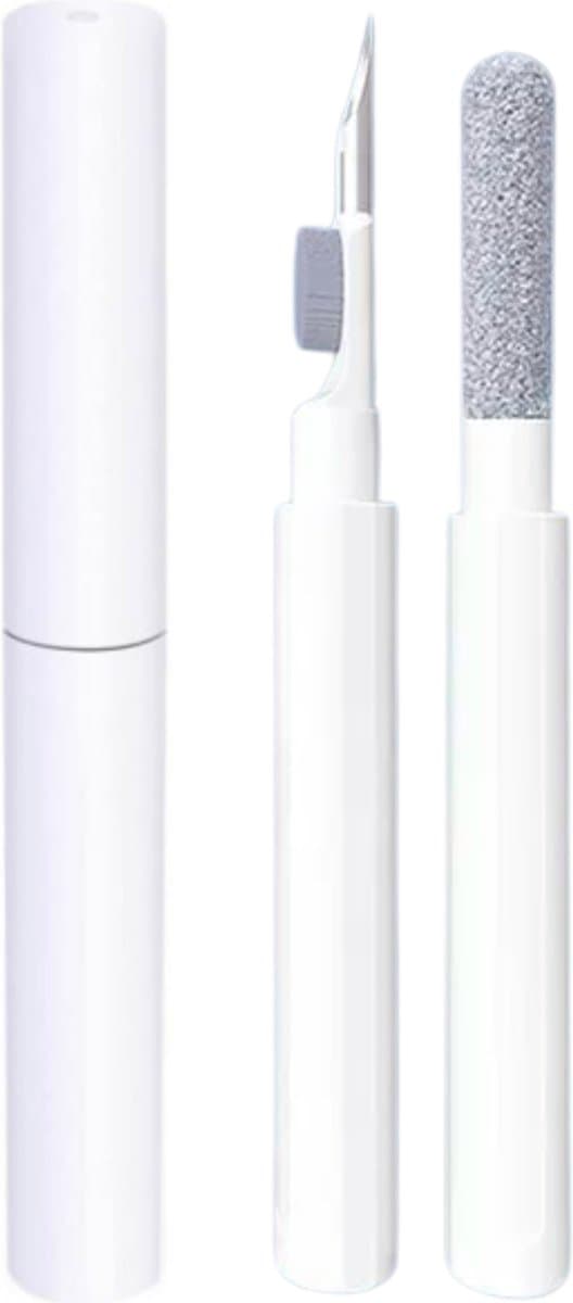 Oordopjes Cleaning - Pen 3 in 1 - Bluetooth Oordopjes - Wit - Schoonmaakset — afbeelding 1
