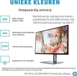 HP Z25xs G3 - LED-Skaerm 25 IPS 14ms — thumbnail 4