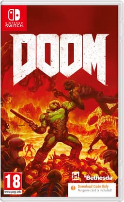 Doom - Nintendo Switch - Code in a Box — thumbnail 1