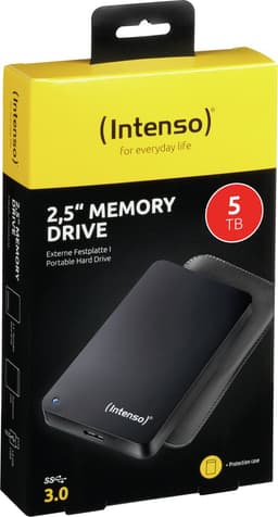 Intenso HDD 5TB USB3 2.5P CON FOLDER externe harde schijf 5400 RPM 2.5" USB Type-A 2.0/3.2 Gen 1 (3.1 Gen 1) Zwart — thumbnail 5