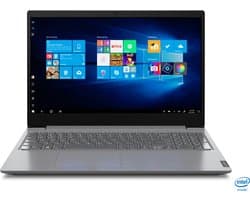 Lenovo V15 IIL Intel® Core™ i5 i5-1035G1 Laptop 39,6 cm (15.6") HD 8 GB DDR4-SDRAM 256 GB SSD Wi-Fi 5 (802.11ac) Windows 10 Home Duits Grijs