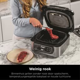 Ninja AG301EU - 2-in-1 Grill & Hetelucht Friteuse 5,7 liter - Grijs/Zwart — thumbnail 3