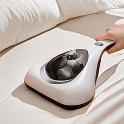 CHIWIN Huisstofmijt Stofzuiger met UV Lamp - Bank en Matras Reiniger - Meubelreiniger Snoerloos Draagbaar - 99,9% Mijtverwijdering - 10.000Pa Zuigkracht - 8600 RPM - Elimineert Bacterie, Mijt & Schimmel - voor Matrassen, Banken, Tapijten, en Meubilai — thumbnail 5