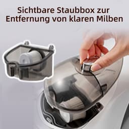 CHIWIN Huisstofmijt Stofzuiger met UV Lamp - Bank en Matras Reiniger - Meubelreiniger Snoerloos Draagbaar - 99,9% Mijtverwijdering - 10.000Pa Zuigkracht - 8600 RPM - Elimineert Bacterie, Mijt & Schimmel - voor Matrassen, Banken, Tapijten, en Meubilai — thumbnail 2