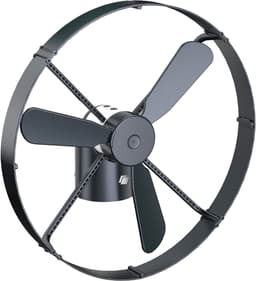 Caliber Draadloze ventilator - Kantelbaar en Draaibaar - Fluisterstil en krachtig - 2 Standen - Inclusief LED Lamp - Accu niet meegeleverd - Werkt met PowerSnap Accu Platform (CPS-FAN) — thumbnail 1