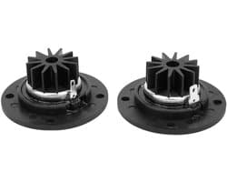 2-pack 2 Inch HIFI Luidspreker voor Audiosystemen - 6Ω 30W - Tweeter Eindversterker - Hoorn