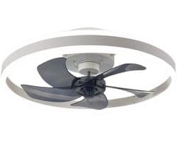 Livano Plafondventilator - Met Verlichting - Plafond Ventilator - Met Lamp - Plafonniere Met Ventilator - Met Licht - Wit