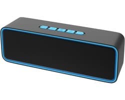 Lzwintrading Bluetooth Speaker Draadloos - IP67 Waterproof - Draagbare Outdoor Mini Luidspreker - Sterke Bas met Basradiatoren - Ondersteunt TF-kaart en AUX