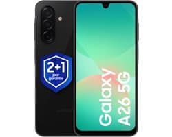 Samsung Galaxy A26 5G - 256GB - Black + 1 jaar extra garantie
