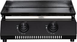 Cozze® G-400 Gas Plancha BBQ - 2 Gasbranders - Bakplaat BBQ voor Buiten Koken - Compacte Plancha Grill - 30 mbar - Outdoor Cooking — thumbnail 4