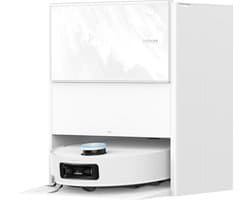 Dreame Aqua 10 Ultra Track Complete - Krachtige 2-in-1 Robotstofzuiger met Zelfreinigende Dweil - Obstakeldetectie en Automatisch Leegstation - 25.000 Pa Zuigkracht – Overwint Drempels tot 6 cm