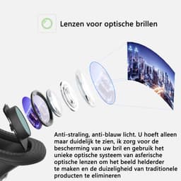 VR-bril voor Gaming - 3D Virtual Reality Headset - Compatibel met Smartphone (Incl. Controller) — thumbnail 5
