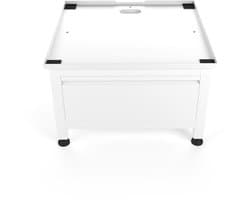 Wasophoogte® Wasmachine verhoger met lade - Wasmachine opbouwmeubel - Wasmachine sokkel - 42cm hoog - Wit - Universeel - 65*60,5 (LxB) - Inclusief wandbeugels