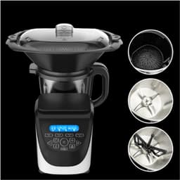 All-in-1 Foodprocessor - 1000W - LED Touchscreen - Chopper - Juicer - Blender - Mixer - Weegschaal - Sous-Vide - 10 Snelheden - Inclusief Meerdere Accessoires — thumbnail 3