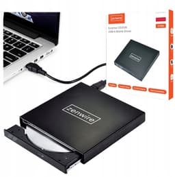 Zenwire Externe optische drive-Externe optische drive-USB 3.0-Plug & Play-CD/DVD-speler — thumbnail 1