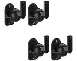 Maclean MC-526 - Luidspreker muurbeugel - 4 stuks - Speakers houder - 3,5kg