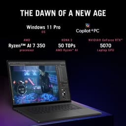 ASUS ROG Zephyrus G16 GA605KP-QR022W - Gaming Laptop - 16 inch - RTX 5070- 240 Hz — thumbnail 1