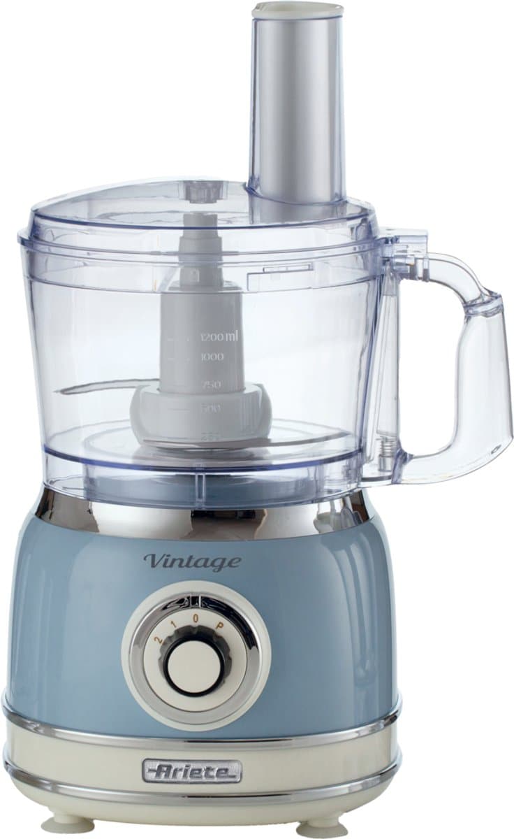 Ariete 1781/05 - Vintage food processor- 1000W - 2L inhoud - 2 snelheden - Blauw — afbeelding 1