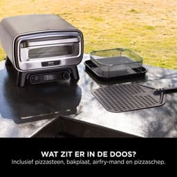 Ninja Artisan Elektrische Pizzaoven en Airfryer - Grijs - MO201EU — thumbnail 7