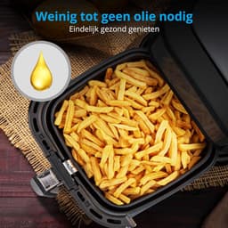 RFWR® XL Heteluchtfriteuse met 5,3 liter mand, 2150W en 9 automatische programma's voor vetvrij frituren — thumbnail 5