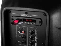Vonyx VPS082A disco speakerset - Speakers met statieven en microfoon - Ideaal voor disco en karaoke — thumbnail 4