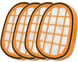 Multaparts® motorfilter wasbaar - set van 4 stuks - geschikt voor Philips steelstofzuiger | O.a. geschikt voor de SpeedPro Max Aqua 7000, SpeedPro Max Aqua 8000 serie | Alternatief filter voor CP0663/01, CP1100/01, FC5005/01