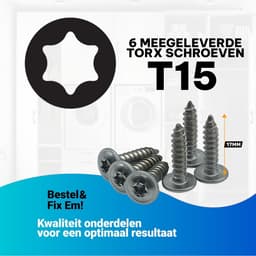 Fixem® Klep Reparatie set Geschikt voor Bosch, Siemens 00646776 - Wasdroger - Condensor- 6 schroeven - 225x145x20mm -1 Stuk — thumbnail 6
