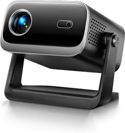 Mini Beamer - Film Projector met Bluetooth - Draagbare Beamer - 4K Kwaliteit - Zwart — thumbnail 1