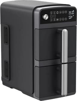 Mini oven - Grill rooster - Bakplaat - Airfryer - Voor Gezond en Snel Koken - Met 11 Programma’s - 1800W, LED-scherm, 5 Accessoires Inclusief Draaispit & Receptenboek — thumbnail 1