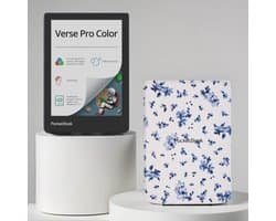 PocketBook Verse Pro Color - Stormy Sea + Bloemen PocketBook hoesje