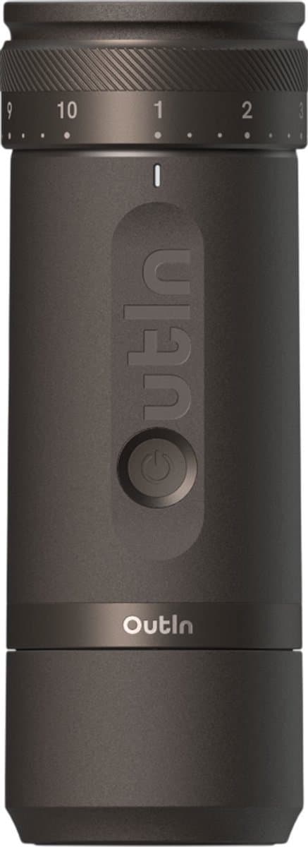 OutIn - Fino Draagbare Elektrische Koffiemolen | 28 Maalgraadinstellingen | USB‑C Oplaadbaar | 38 mm Conische Molens — afbeelding 1