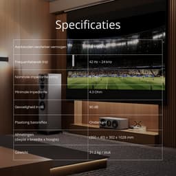 Wharfedale EVO 5.4 Vloerstaande Speakers - Hifi Stereo Set - Passieve Speaker - 3-Weg Luidsprekers - Walnoot — thumbnail 4
