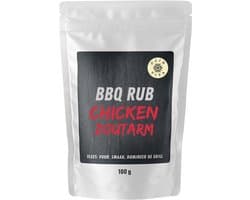BBQ Rub Kip Zoutarm 100 gr – Natuurlijke Kipkruiden Zonder Zout voor Barbecue, Airfryer & Oven – Ocin Vita
