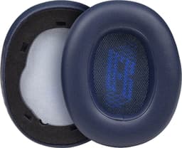 2 Stuks Oorkussens Geschikt Voor JBL Live 650BT NC / 660 NC Koptelefoon - oorkussens jbl - koptelefoon jbl - Zacht Schuim - Eiwitleer - Donkerblauw — thumbnail 1