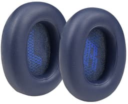 2 Stuks Oorkussens Geschikt Voor JBL Live 650BT NC / 660 NC Koptelefoon - oorkussens jbl - koptelefoon jbl - Zacht Schuim - Eiwitleer - Donkerblauw — thumbnail 4