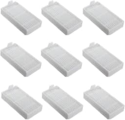 9 stuks vervangende HEPA-filters Geschikt voor Medion MD18500/MD18600/MD18501/MD16192/MD19510/MD19511/E32 (MD 18510)/E32 SW (MD 18503) / ILIFE V3/V3S Pro/V5/V5S Pro stofzuiger — thumbnail 1