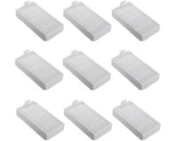 9 stuks vervangende HEPA-filters Geschikt voor Medion MD18500/MD18600/MD18501/MD16192/MD19510/MD19511/E32 (MD 18510)/E32 SW (MD 18503) / ILIFE V3/V3S Pro/V5/V5S Pro stofzuiger