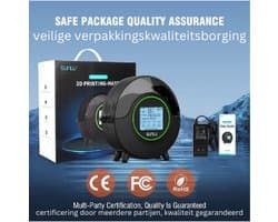 QPFO® 3D Printer Filament Droger – Sneldrogend – 360° Verwarming – Ingebouwde Ventilator – Touchscreen Display – Geschikt voor FDM Filament